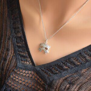 Antique Silver Mask Pendant Necklace for Halloween